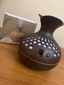 Diffuseur D’huiles Essentielles 300ml Avec 7 Lumières LED Colorée