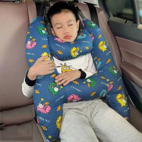 Oreiller de voyage et Sécurité pour enfant et adulte, support de tête en forme de H