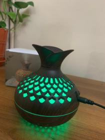 Diffuseur D’huiles Essentielles 300ml Avec 7 Lumières LED Colorée