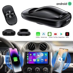 CarPlay Sans Fil TV Box Lecture De Voiture Automatique Netflix Et IPTV – صندوق الذكي لنظام أندرويد مع دعم