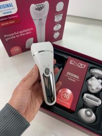 Épilateur sans fil Enzo Wet &amp; Dry avec 10 accessoires – مزيل شعر للنساء