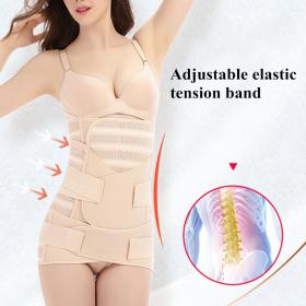 مجموعة 3 قطع من حزام استعادة الجسم بعد الولادة للمعدة/البطن/الحوض